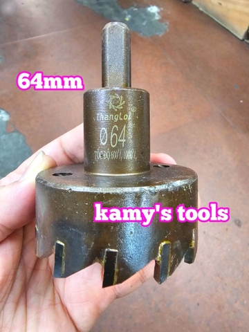 Mũi Khoét Lỗ Hợp Kim Thắng Lợi 52mm 53mm 54mm 55mm 56mm 57mm 58mm 59mm 60mm 61mm 62mm 63mm 64mm 65mm 66mm 67mm 68mm 69mm