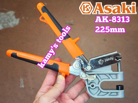 Kìm bấm đột lỗ cố định nối khung xương thạch cao Asaki 10 inch AK-8313