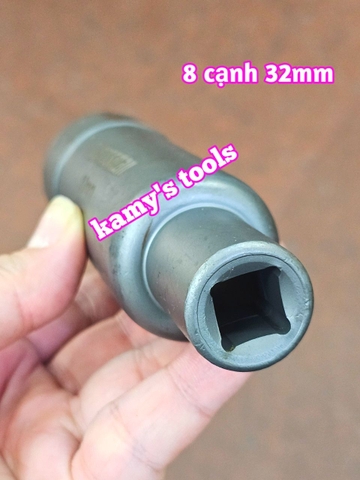 32mm 41mm 45mm Đầu tuýp khẩu bắn tháo chỉnh cổ lồng Honda mở tán cổ tất cả các dòng xe Honda Hotssman 1/2 inch