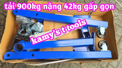 Giá đỡ treo tháo lắp máy động cơ 2000lbs 900kg xoay 360 độ gấp gọn được nặng 42kg không bao bì