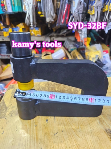 Đầu đột lỗ thủy lực SYD-32BF họng sâu 150mm khuôn đột 6 8 10 12 14 16 18 20mm kamytools