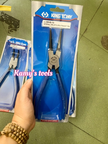 Kìm mở phe Kingtony 10 inch 250mm 68SB-10 68HB-10 68SS-10 68HS-10 (kìm mở phe trong ngoài cong thẳng) bán lẻ từng cây