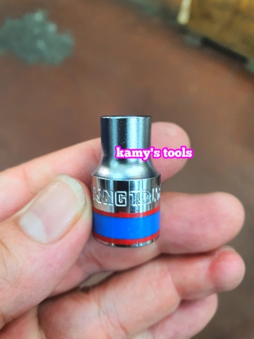 Đầu tuýp khẩu E 3/8 inch Kingtony E8 E10 E12 E14 E16 E18 337508M 337510M 337512M 337514M 337516M 337518M