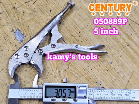 Kìm bấm chết 5 inch Century 050889P mở miệng 30mm