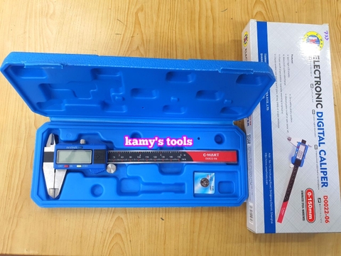 Thước cặp điện tử 150mm C-mart D0022-06, thước kẹp điện tử