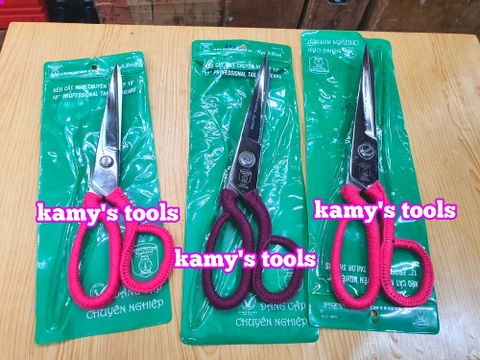 Kéo cắt vải nhơn hòa nguyễn đình inox thép không rỉ 10 inch 11 inch 12 inch