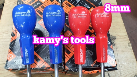 Tua vít bake dẹp Goodman 8mm Taiwan, tô vít 8mm