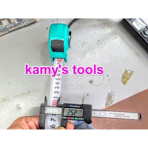 Thước Cuộn 5m Bản 25mm Promart , WINSHINE Kéo Không Gãy (Thước Kéo 5m, Thước Rút 5m, Thước Cuốn 5m)