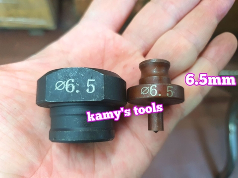 Khuôn đột lỗ thủy lực tròn oval cho máy đột lỗ thủy lực điện mhp-20 kamytools