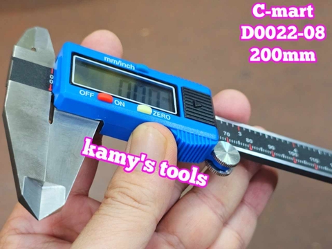 Thước cặp điện tử 200mm C-mart D0022-08, thước kẹp điện tử