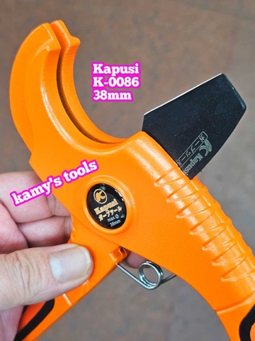 Kéo cắt ống nhựa PVC Kapusi K-0086 đường kính cắt 38mm dài 210mm