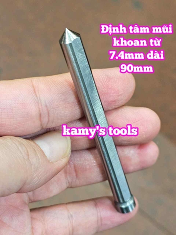 Mũi định tâm cho mũi khoan từ 7.4mm (8mm) dài 90mm