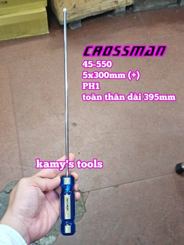 Tua vít bake dẹp 5mm PH1 Crossman dài 150mm 200mm 300mm 45-515 45-535 45-540 45-520 45-550 45-530