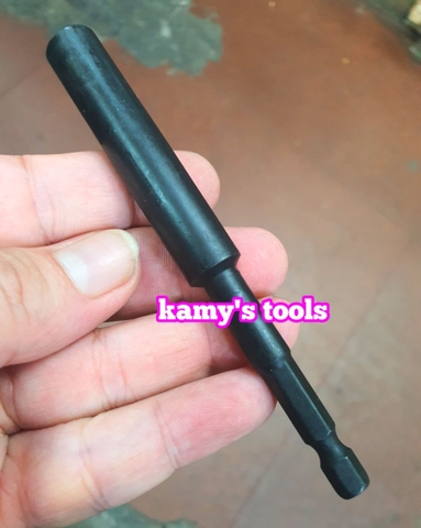 Mũi bắn đầu chụp bulong dài 110mm sâu 50mm chuôi chân lục giác 8mm 10mm 12mm 13mm 14mm 17mm 19mm