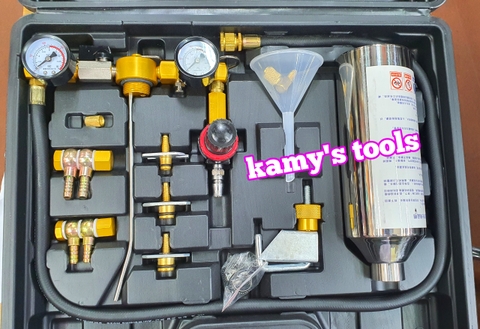 Dụng cụ vệ sinh xúc rửa kim phun buồng đốt xúc béc ô tô dùng khí nén Trigoldte