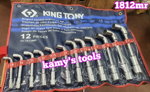 Bộ cần ống điếu 12 chi tiết 8-24mm Kingtony model 1812MR
