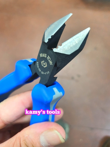 Kìm cắt điện tử góc nghiêng 6.5 inch 163mm Kingtony model 6213-06