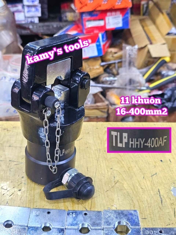Đầu ép cos thủy lực TLP HHY-400AF 14 tấn 11 khuôn từ 16-400mm2 CHƯA BAO GỒM BƠM