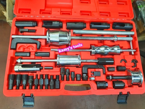 bộ dụng cụ cảo vam tháo mở kim phun dầu diesel ô tô 40 chi tiết kamytools