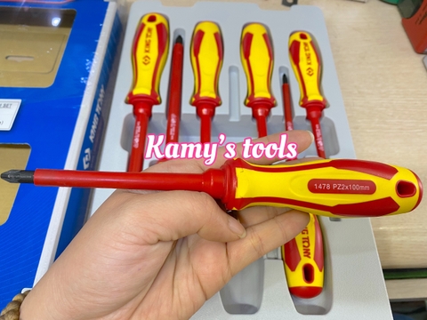 Bộ tua vít cách điện Kingtony 30607MR 7 cây, tô vít