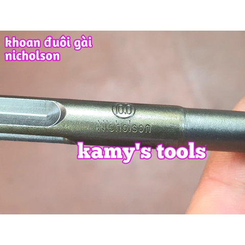 Mũi khoan bê tông đuôi gài Nicholson cao cấp 8mm 10mm 12mm 14mm 16mm