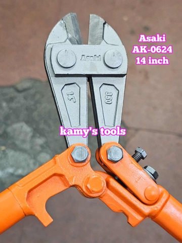 Kìm cộng lực cắt sắt kẽm 14 inch 350mm Asaki AK-0624
