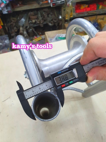 Con lăn kéo cáp điện loại đơn có quai hàng nhập khẩu loại dày cao cấp con lăn nhôm kamytools