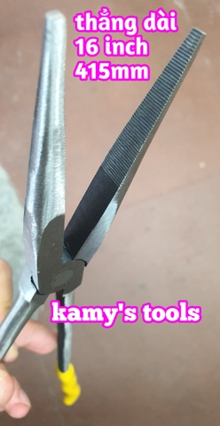 Kìm mỏ nhọn miệng thẳng cong 25 độ cong 45 độ dài 275mm 11 inch 16 inch hiệu LRT