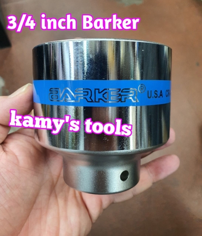 Đầu tuýp khẩu Barker 3/4 inch lục giác 6 cạnh bông 12 cạnh 54mm 55mm 60mm 63mm 65mm