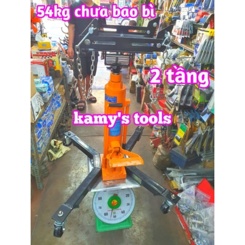 Giá đỡ hộp số 0.5 tấn 500kg 2 tầng nặng 54kg chưa bao bì