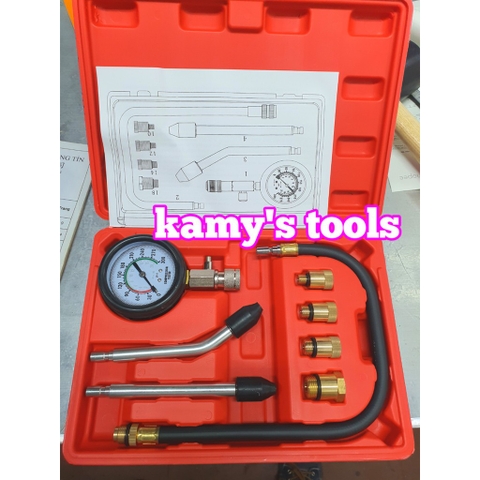 Đồng Hồ Đo Áp Suất Buồng Đốt Động Cơ Bơm Xăng Xe Ô Tô Xe Máy