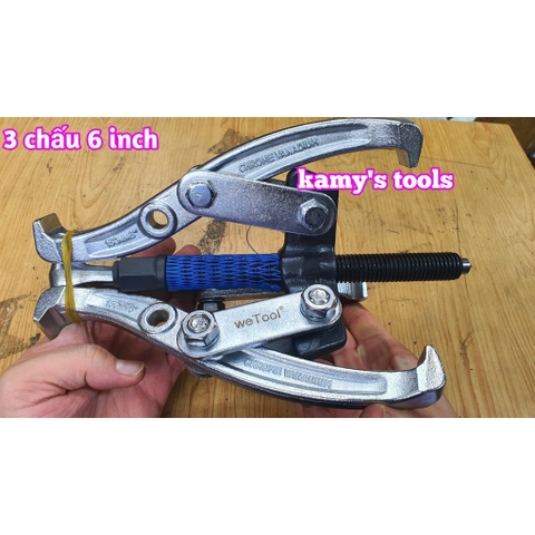 Cảo 3 chấu 6 inch 150mm 5 inch 125mm Chrome Vanadium Cao Cấp