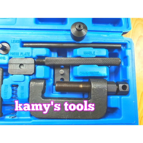 Bộ cảo vam tháo xích sên xe gắn máy cao cấp 13 chi tiết