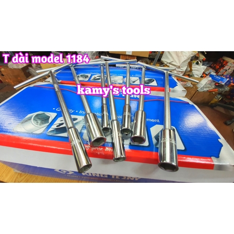 Cần tuýp chữ T loại dài sâu Kingtony 6mm 7mm 8mm 9mm 10mm 12mm 13mm 14mm 17mm 118406M 118407M 118408M 118409M 118410M 118412M 118413M 118414M 118417М