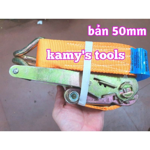 Dây cảo chằng hàng tăng đơ 50mm dài 6 mét, 8 mét, 10 mét