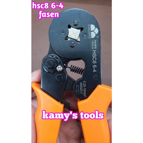 Kìm bấm cos Fasen HSC8 6-4 0.25-10mm2 (kiềm bấm cos, kềm bấm cos)