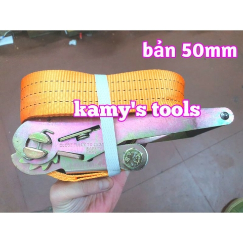 Dây cảo chằng hàng tăng đơ 50mm dài 6 mét, 8 mét, 10 mét