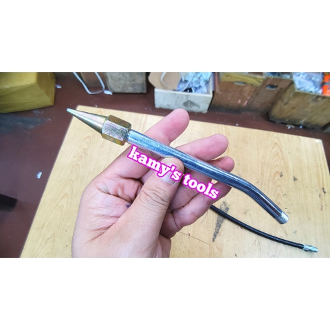 Dây bơm mỡ bò loại mềm và loại cứng, đầu bơm mỡ