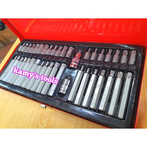 Bộ Lục Giác 40 Chi Tiết, Bộ Mũi Vít Lục Giác Sao Mở Mẹc 40 Món
