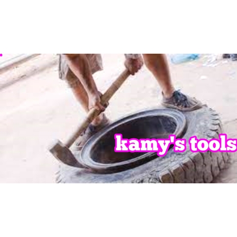 Búa cúp đục lốp xe tải cán nhựa, búa vô vỏ xe