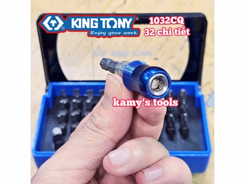 Bộ mũi vít Kingtony 32 chi tiết model 1032CQ