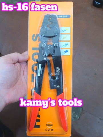 KÌM BẤM COS FASEN HS-16 1.25-16MM2 (KIỀM BẤM COS, KỀM BẤM COS)