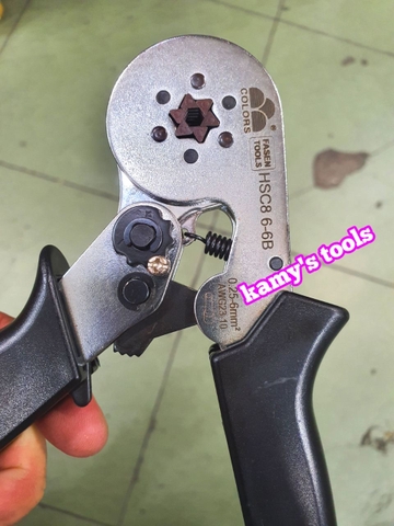 Kìm Bấm Cos Fasen Hsc8 6-6b Bấm Lục Giác 0.25-6mm2