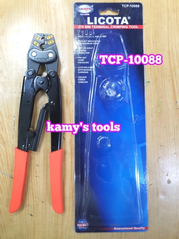 Kìm Bấm Cos Licota Tcp-10088 1.5-10mm2 Taiwan, Kiềm Bấm Cos Tcp-10088, Kềm Bấm Cos Tcp-10088