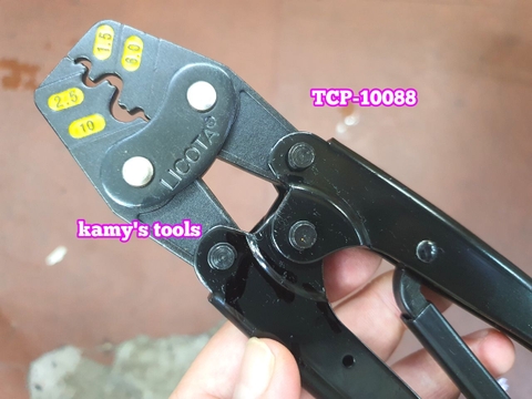 Kìm Bấm Cos Licota Tcp-10088 1.5-10mm2 Taiwan, Kiềm Bấm Cos Tcp-10088, Kềm Bấm Cos Tcp-10088