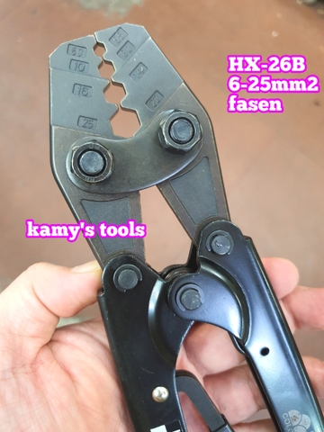 Kìm Bấm Cos Lục Giác Hx-26b Fasen, Kềm bấm cos