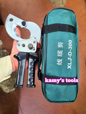 Kìm cắt cáp nhông XLJ-D-300 cắt đồng nhôm 300mm2 dài 235mm