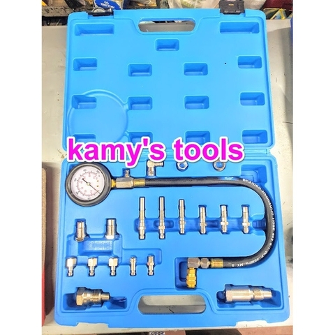 Thiết Bị Đồng Hồ Đo Kiểm Tra Áp Suất Nén Xi Lanh Xilanh Động Cơ Dầu Diesel Xe Ô Tô Xe Tải TU-15A