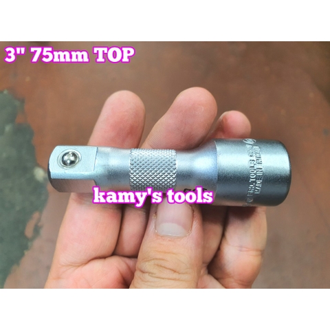 Cần Nối, Khúc Nối Tuýp 1/2 Top Standard 75mm 125mm 250mm, Cần Tuýp Nối 1/2