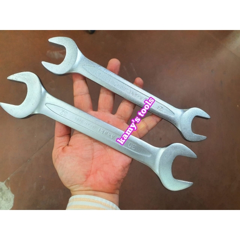 Cờ lê 2 đầu miệng Asaki 6x7 8x10 10x12 12x14 14x17 17x19 19x22 22x24 24x27 27x30 30x32